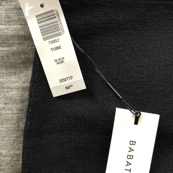 NWT Babaton sculpt knit tube skirt size xxs in Black - Picture 5 of 7